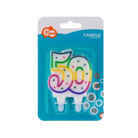 Świeczka urodzinowa KROPECZKI URODZINOWE Godan (PF-SCK50)