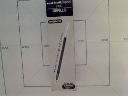 Wkład do długopisu żelowy DO UM-151 wkład czarny Uni (UMR-1)