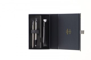 Zestaw ekskluzywny IM długopis + pióro CT STEEL Parker (2214458)