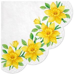 Serwetki Daffodils in Bloom mix bibuła Paw (SDR121700)