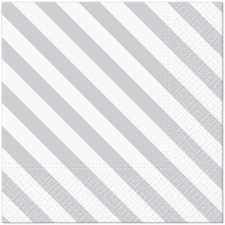 Serwetki TaT Silver Lines mix bibuła [mm:] 330x330 Paw (TL126908)