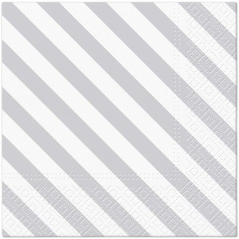 Serwetki TaT Silver Lines mix bibuła [mm:] 330x330 Paw (TL126908)