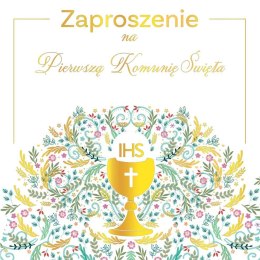 Zaproszenie Henry KW Komunia PATTERN (5905701485482)