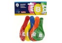 Balon gumowy Z NADRUKIEM 5 szt mix Godan (GS110/8)