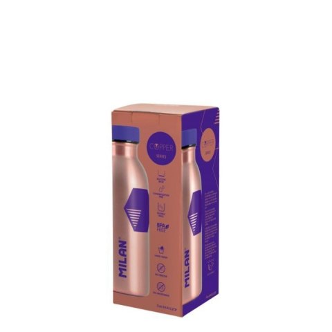 Bidon Copper Fiolet izotermiczny 354ml Milan (643012CP)