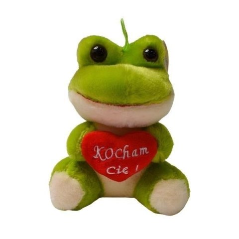 Pluszak żaba lub panda z sercem [mm:] 220 Deef (03807)