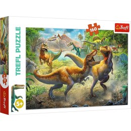 Puzzle walczące tyranozaury 160 el. Trefl (15360)