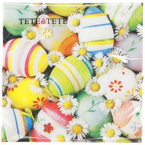 Serwetki Daisies among Eggs mix bibuła [mm:] 330x330 Paw (TL665000)