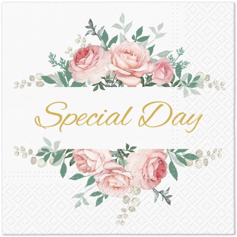 Serwetki Lunch Gorgeous composition mix nadruk bibuła [mm:] 330x330 Paw (SDL145300)