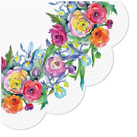 Serwetki Painted Rose Corner papier Paw (SDR143300)
