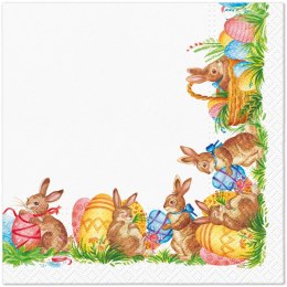 Serwetki TaT Wielkanoc Easter Fever mix bibuła [mm:] 330x330 Paw (TL126800)