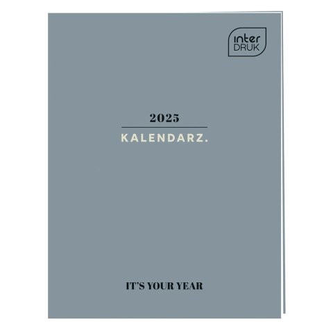 Kalendarz książkowy (terminarz) 5902277358691 8x15,5 kieszonkowy 80mm x 155mm Interdruk (64 STRONY)