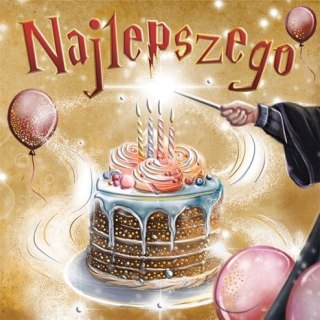Kartka składana Karnet KW MAGICZNY TORT kw Henry (5905701484713)