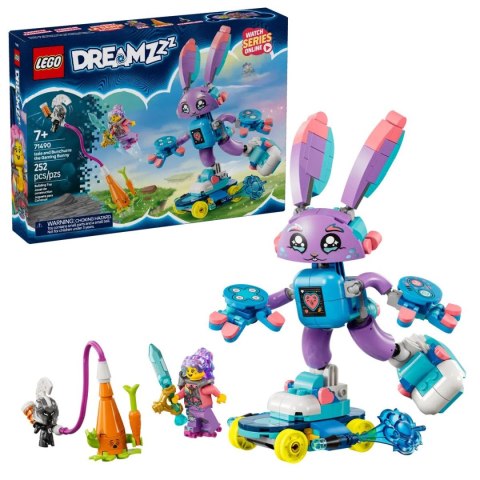 Klocki konstrukcyjne DREAMZzz Izzie i gamerski Bunchu Lego (71490)