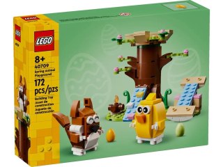 Klocki konstrukcyjne Wiosenny plac zabaw dla zwierzątek Lego (40709)