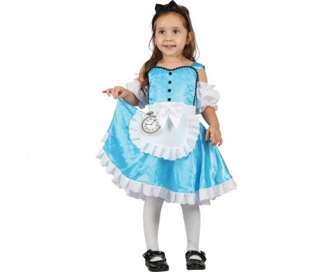 Kostium Alicja (sukienka, opaska, zegarek), rozm. 92/104 cm Godan (SL-AL92)