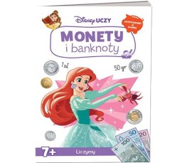 Książka dla dzieci Disney Uczy. Monety i banknoty. Disney Księżniczka Ameet (UPZ 9304)
