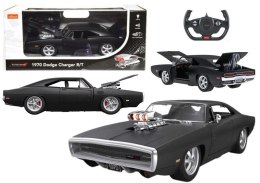 Samochód RC 1:16 Zdalnie Sterowany Dodge Charger R/T Otwierane Elementy Czarny Rastar (20598)