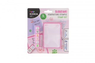 Zestaw pieczątek Kidea (KSSAS6KKA)