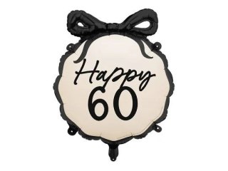 Balon foliowy pastylka Happy 60 18cal Partydeco (FB266-60)