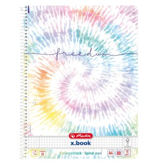 Kołobrulion New Batik Freedom 50044115 A4 80k. krata Herlitz (400173296)