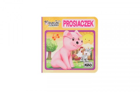Książeczka edukacyjna bajeczki z zagrody. prosiaczek Niko