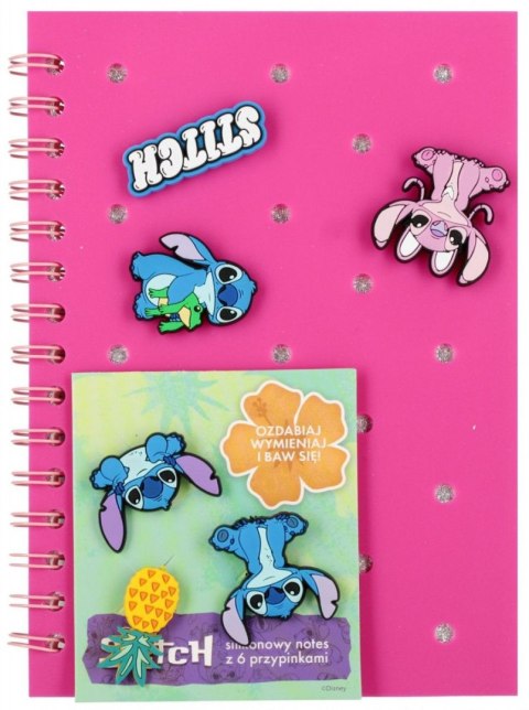 Notes (notatnik) Stitch A5 80k. Beniamin