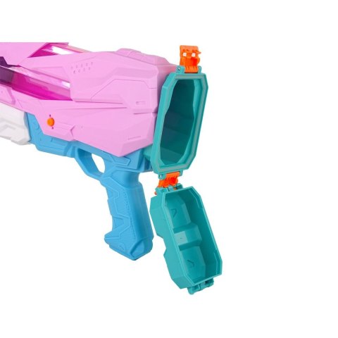 Pistolet na wodę 800 ml Różowy Zasięg 8 m Lean (13119)