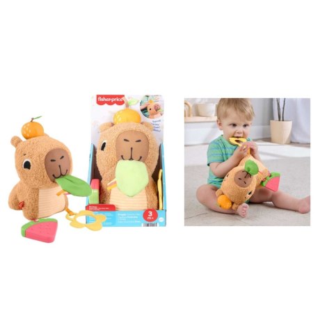 Pluszak KAPIBARA SENSORYCZNA PRZYTULANKA Fisher Price (HYR54)