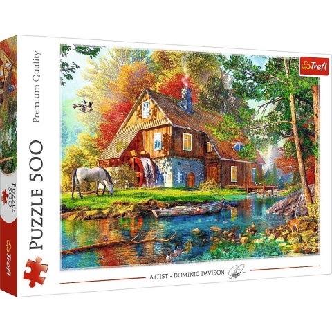 Puzzle Chatka nad rzeką 500 el. Trefl (37484)