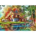 Puzzle Chatka nad rzeką 500 el. Trefl (37484)