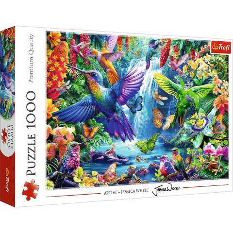 Puzzle Kolibry w tropikach 1000 el. Trefl (10880)