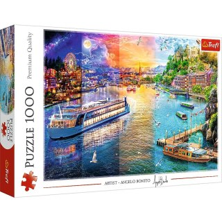 Puzzle Rejs po rzece 1000 el. Trefl (10860)
