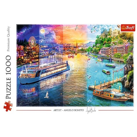 Puzzle Rejs po rzece 1000 el. Trefl (10860)