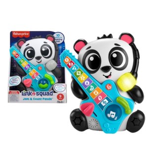 Zabawka edukacyjna LINK SQUAD PANDA LICZENIE I KSZTAŁTY Fisher Price (HYL36)