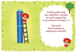 Kartka składana B6 4 straż pożarna B6 Henry (5905701485284)