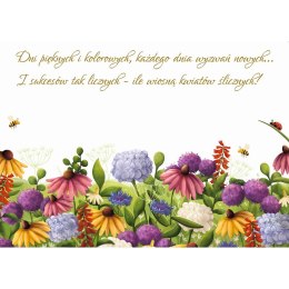 Kartka składana Karnet A5 BUKIET KOLOR A5 Henry (5907465668675)