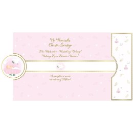 Kartka składana Karnet A5 KOPERTA CHRZEST RÓZ A5 Henry (5905701480593)