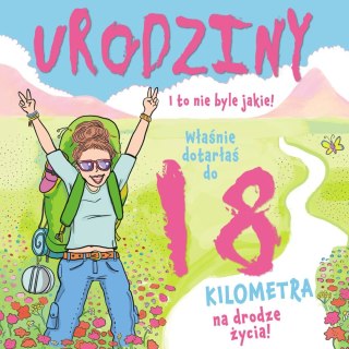 Kartka składana Karnet KW HOLOGRAM 18-STKA plecak kw Henry (5907465665070)