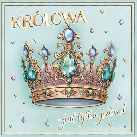 Kartka składana Karnet KW KORONA II kw Henry (5905701488124)