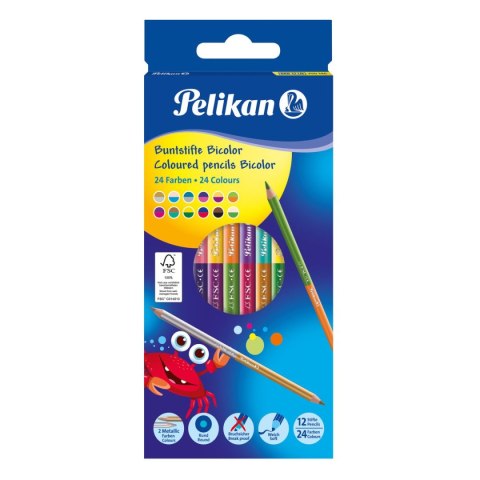 Kredki ołówkowe 700146 24 kol. Pelikan (100401585)