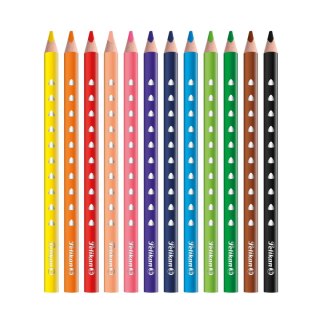 Kredki ołówkowe Silverino 700627 12 kol. Pelikan (100401596)