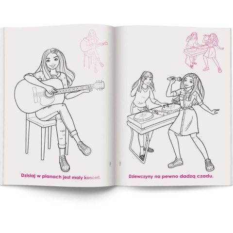 Książka dla dzieci Barbie™. Naklejam i Koloruję Ameet