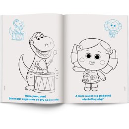 Książka dla dzieci EDisney Maluch. Kolorowanka z naklejkami Ameet