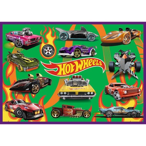 Puzzle Hot Wheels 4x250 el. Trefl (13312)