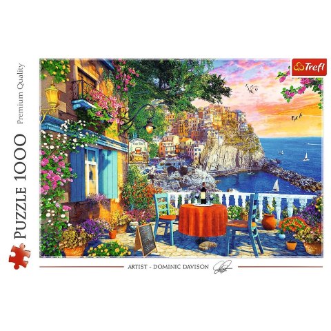 Puzzle Widok na Cinque Terre 1000 el. Trefl (10776)