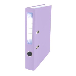 Segregator dźwigniowy A4/50 FIOLETOWY pastelowy 5905658854720 PETITTE OFFICE A4 50mm fiolet Strigo (PO54720)