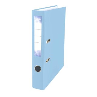 Segregator dźwigniowy A4/50 NIEBIESKI pastelowy 5905658854690 PETITTE OFFICE A4 50mm niebieski pastelowy Strigo (PO54690)