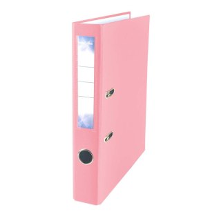Segregator dźwigniowy A4/50 różowy pastelowy 5905658854683 PETITTE OFFICE A4 50mm różowy pastelowy Strigo (PO54683)