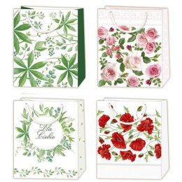 Torba prezentowa torebka kwiaty Merigraf (T4)